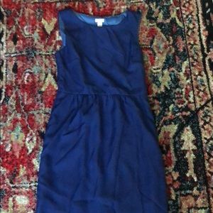 Crew women’s blue dress